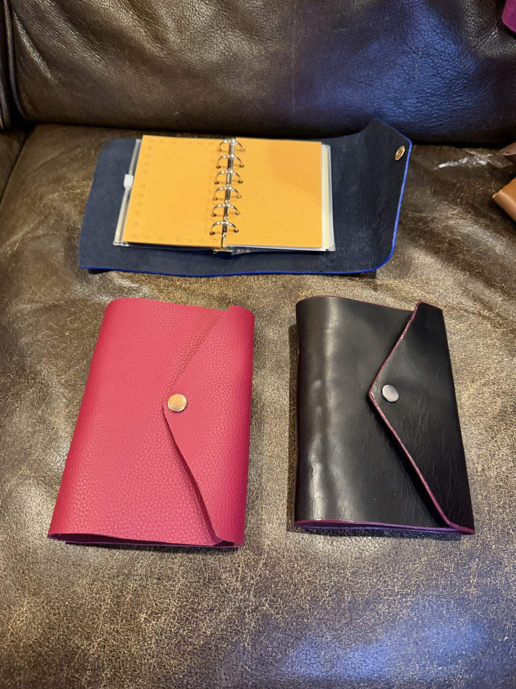 Handmade leather wallets and covers