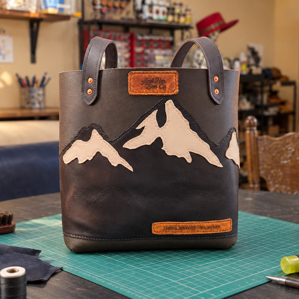 Three Sisters Leather Tote