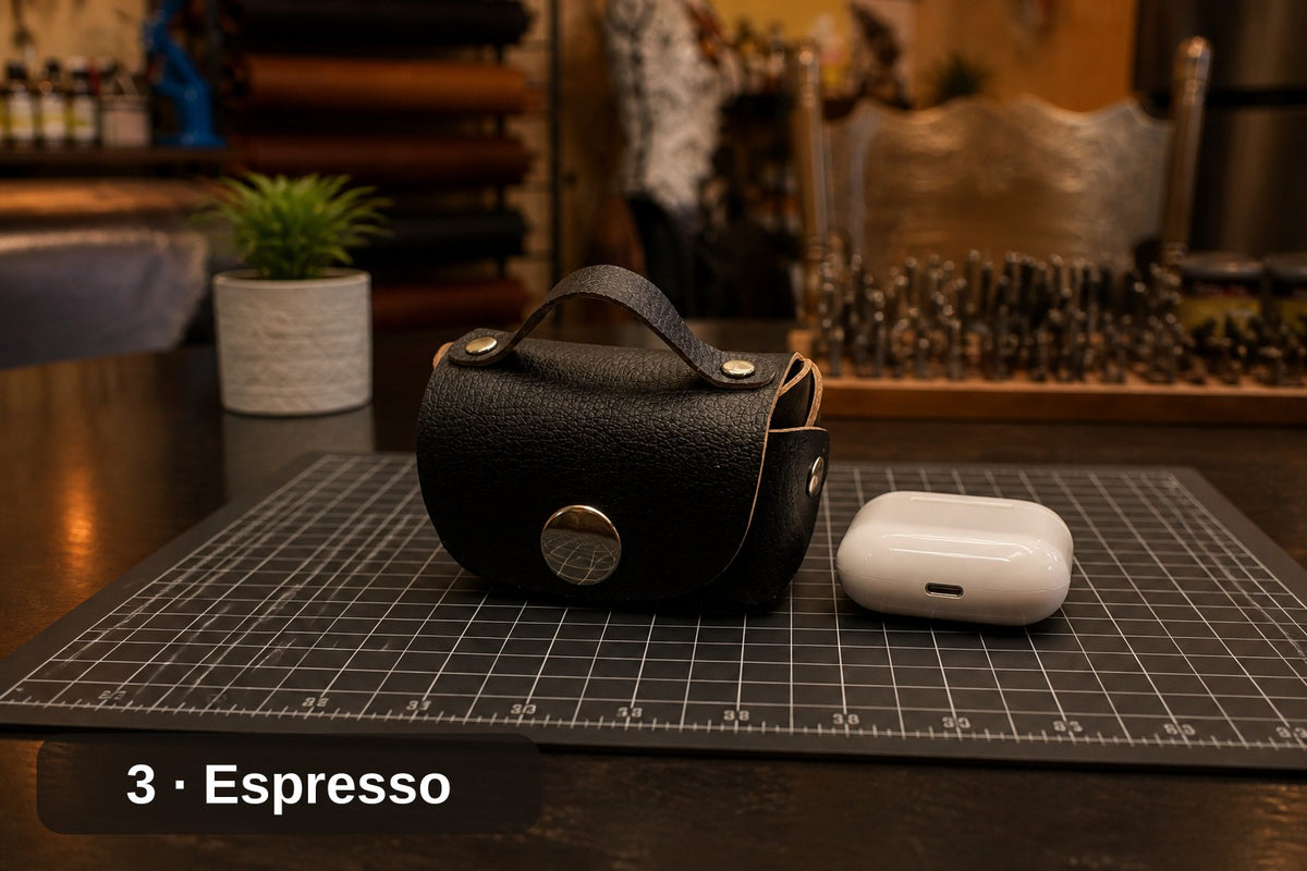 Mini Leather Coin/AirPods/Lipstick Case