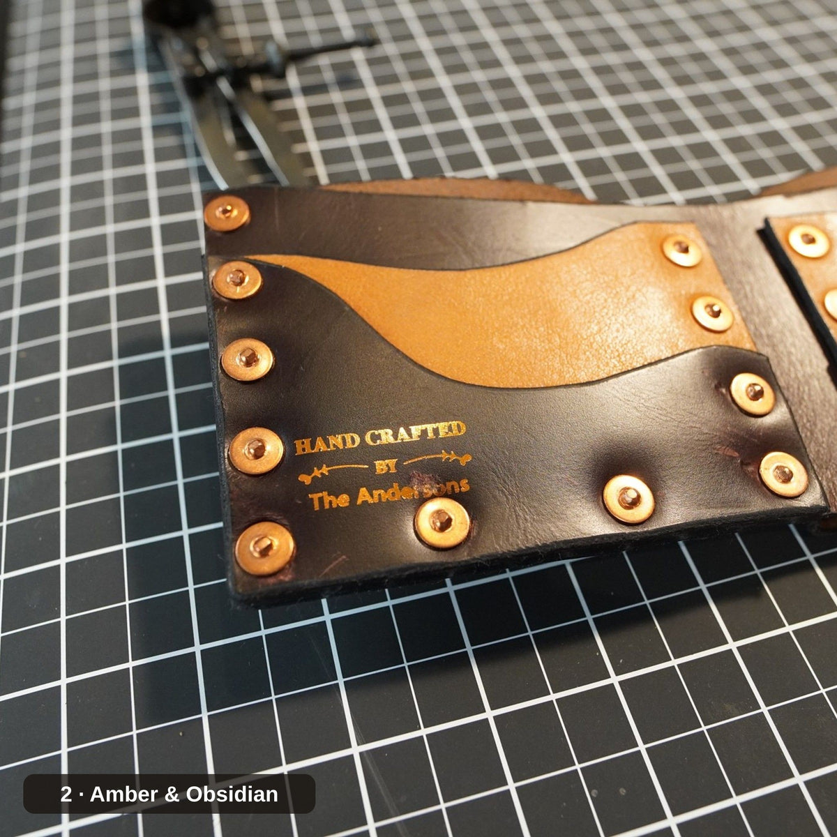 Allfather - Horween - Amber & Obsidian