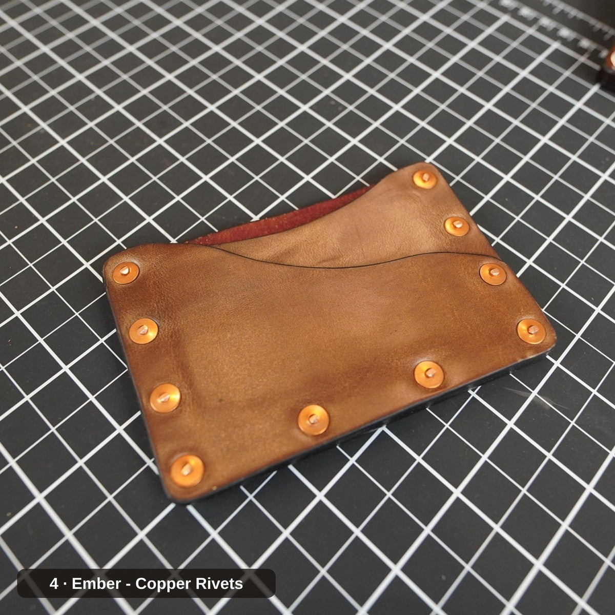 Tyr - Horween - Ember - Copper Rivets