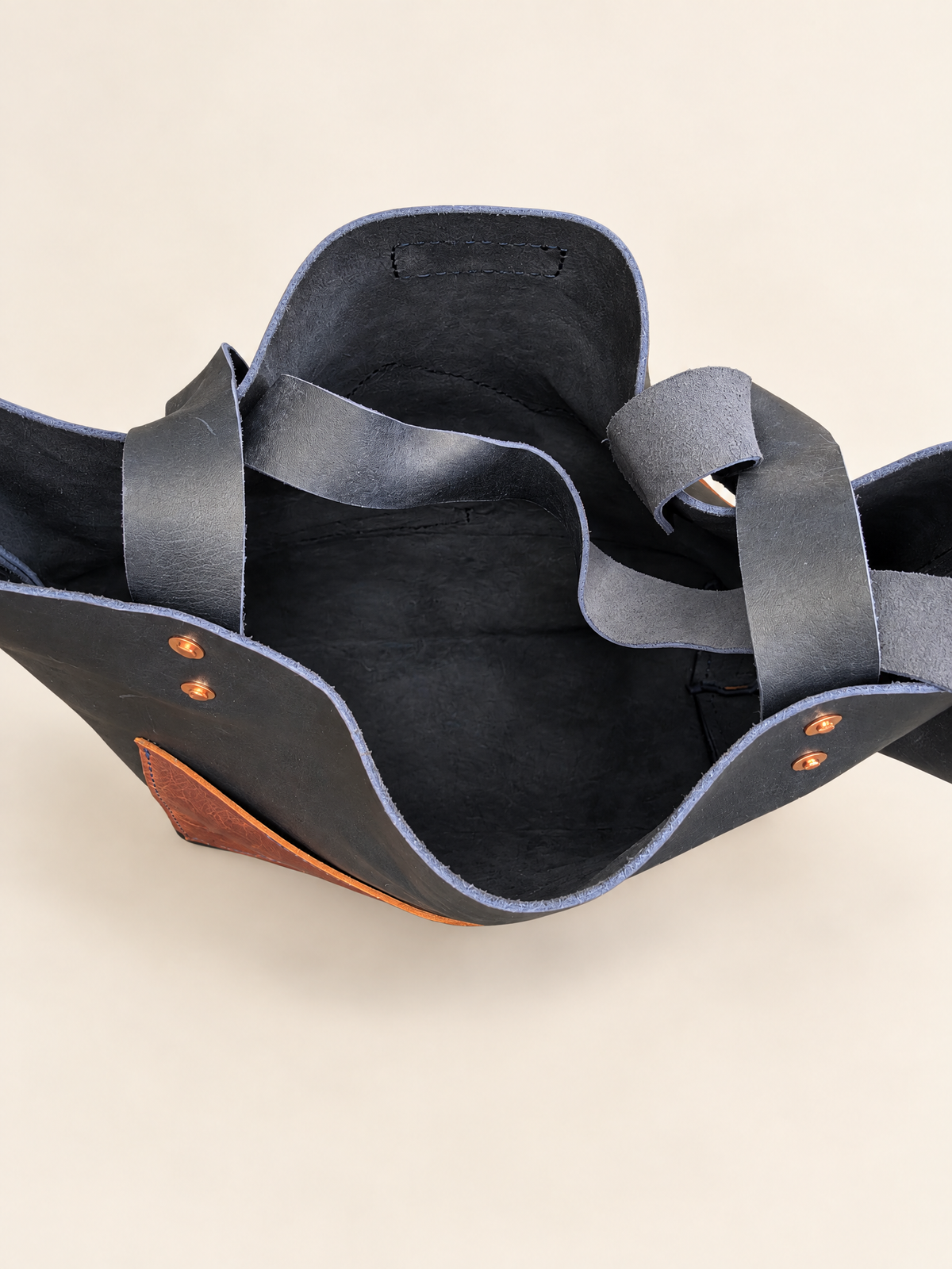 Crystal Mountain Leather Tote