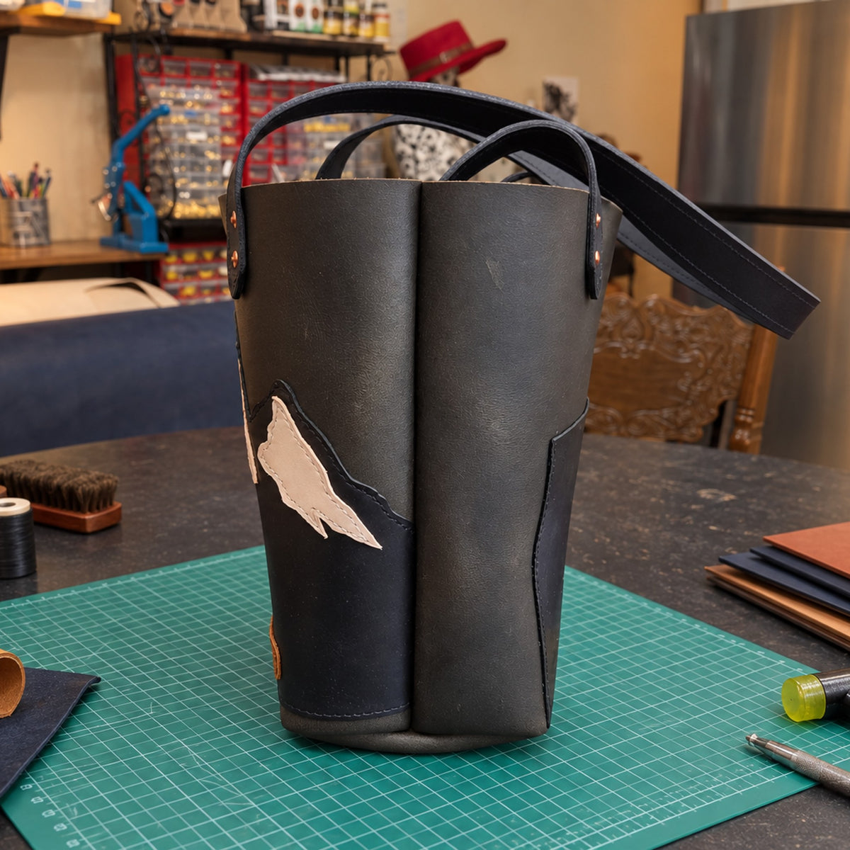 Three Sisters Leather Tote