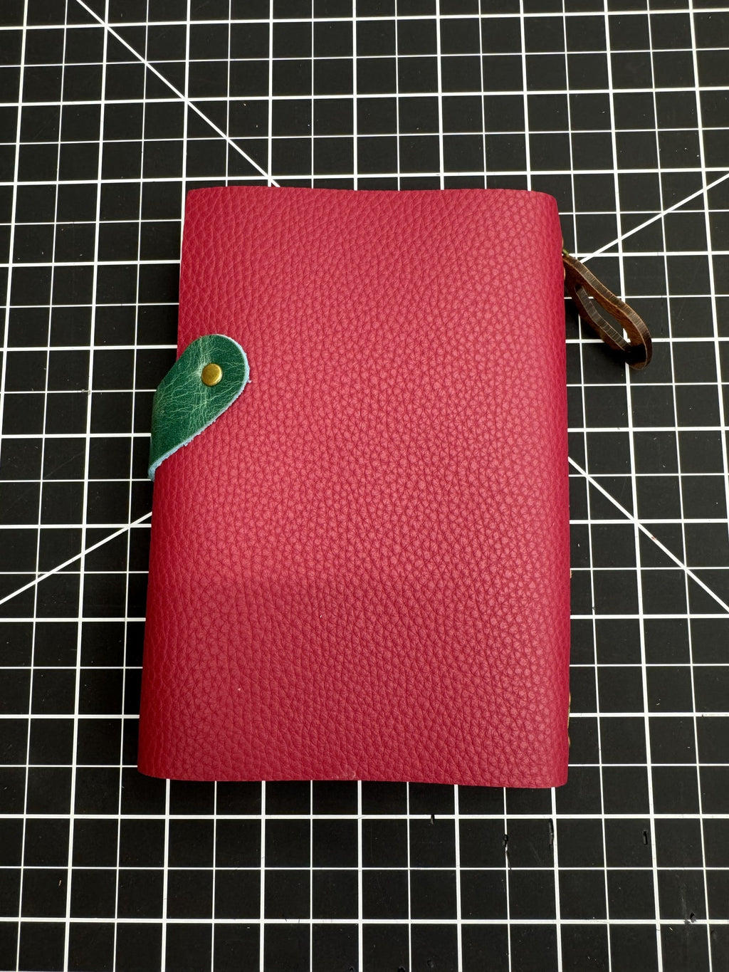 Cat Silhouette Leather Journal Cover, Many colors available