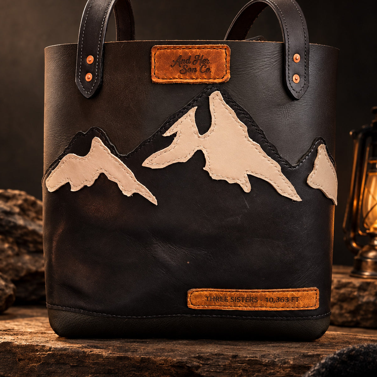 Three Sisters Leather Tote