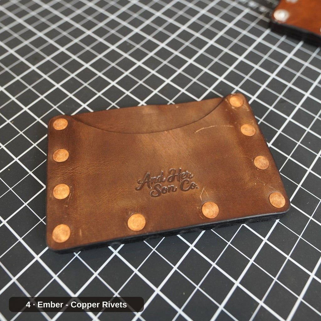 Tyr - Horween - Ember - Copper Rivets
