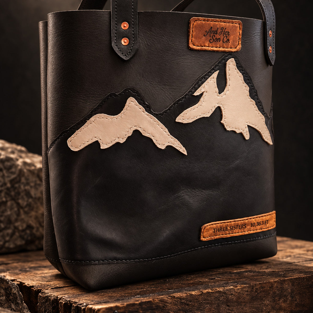 Three Sisters Leather Tote