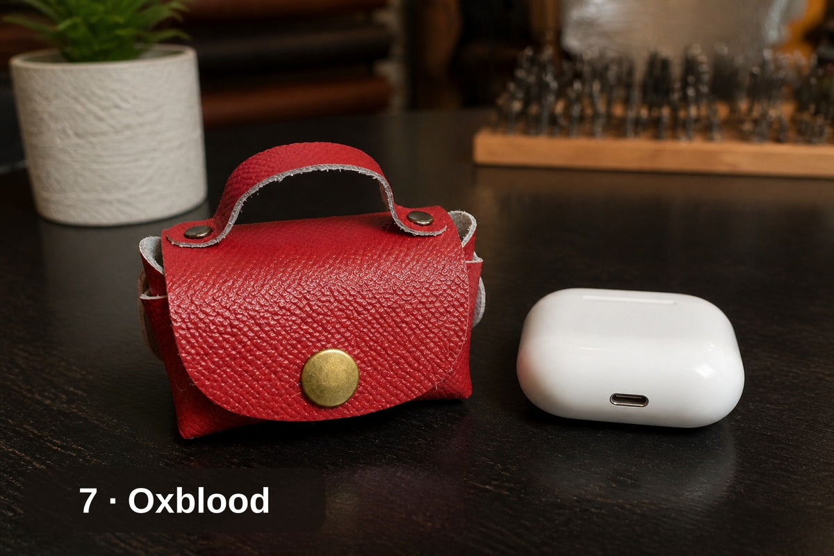 Mini Leather Coin/AirPods/Lipstick Case