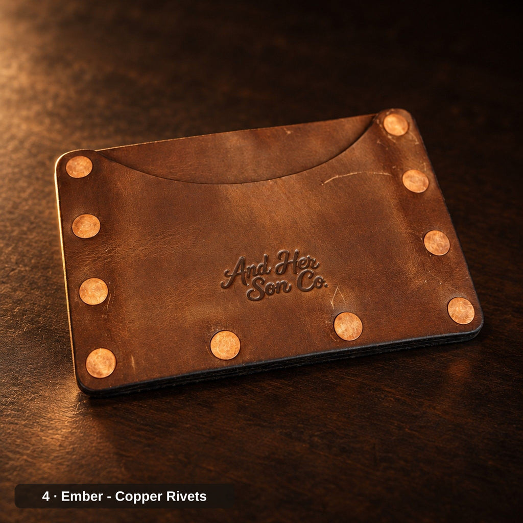 Tyr - Horween - Ember - Copper Rivets