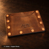 Tyr - Horween - Ember - Copper Rivets