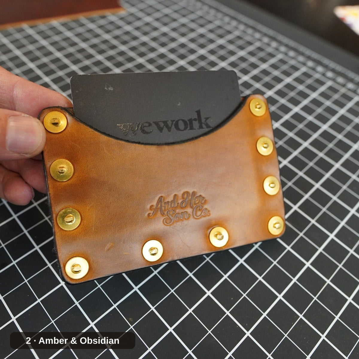 Tyr - Horween - Amber & Obsidian