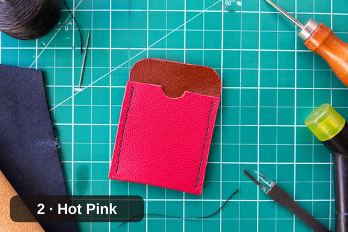 Full-Grain Card Holder Wallet - Handmade Slim Sleeve